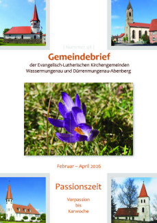 Gemeindebrief Nr. 48 Passion 2026 Titel